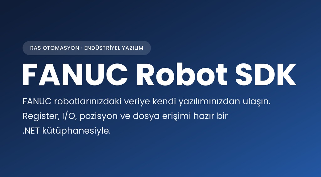 FANUC Robot SDK